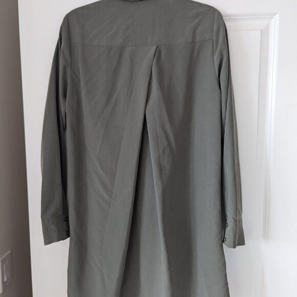 Green BCBGeneration button down dress - Picture 4 of 4